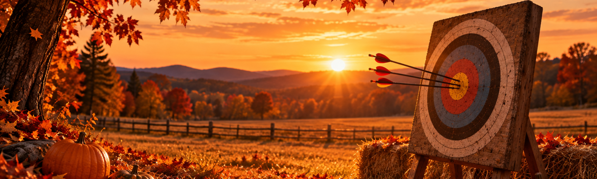 Autumn Archery at Golden Hour