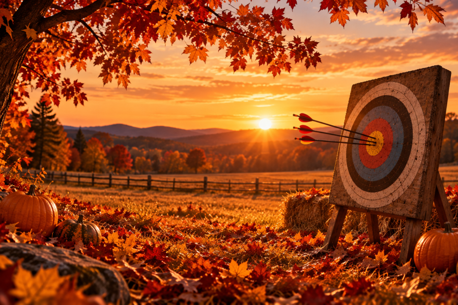 Autumn Archery at Golden Hour