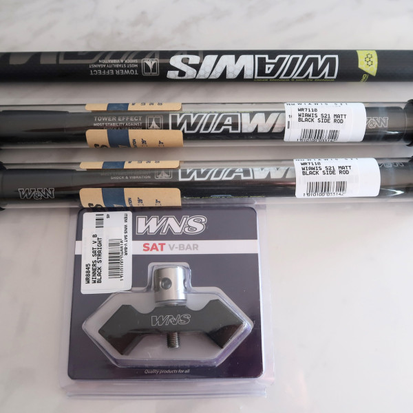 WIAWIS S21 Matt Black Longrod 30” 